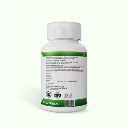 Moxast Calcium, Magnesium, Zinc, Vit D3 and Vit B 12 Tablets - 60 Tablets